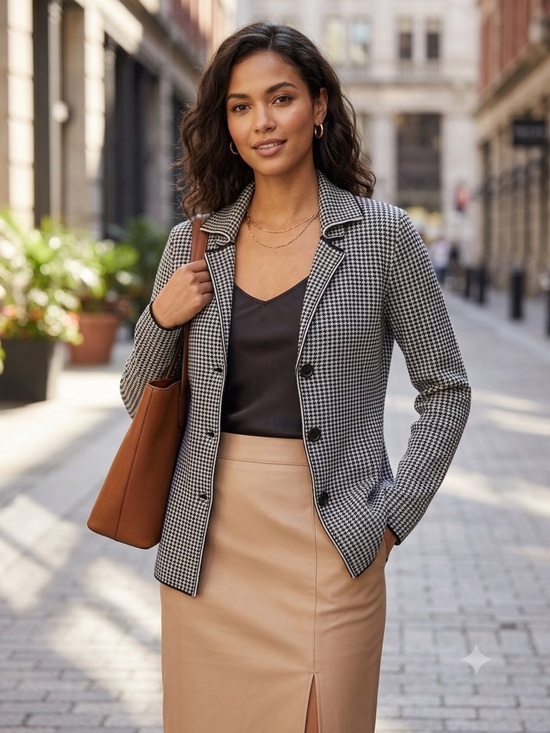Jackets & Blazers - Bartolini Sweater Blazer Women's M Misto Lana Merinos Cashmere/Wool